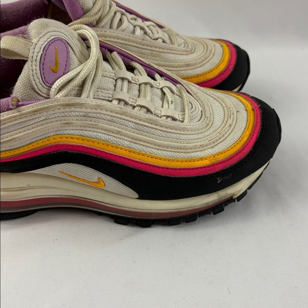 NIKE Air Max 97 (GS) Dawn & Dusk White Multi Girls 5.5Y - Picture 2 of 11